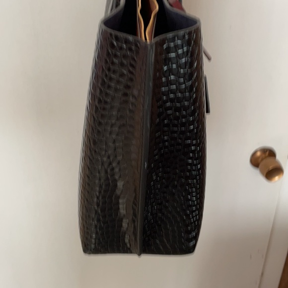 Tory Burch Croc Embossed Perry Tote - Picture 5 of 15